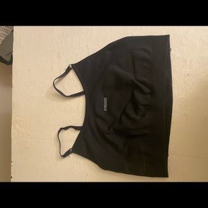 Black Gymshark sports bras
